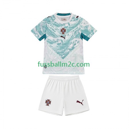 Fußballtrikots Portugal World Cup Kinder Auswärts Trikotsatz 2026